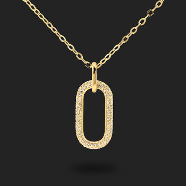 Aleta Gold Plated Sterling Silver Necklace