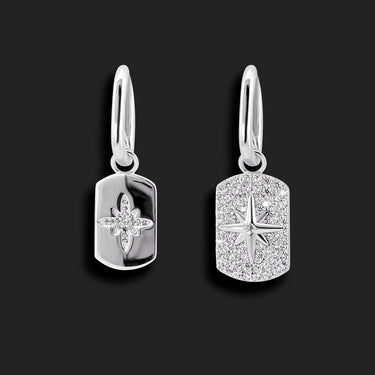 Genji Silver Earrings